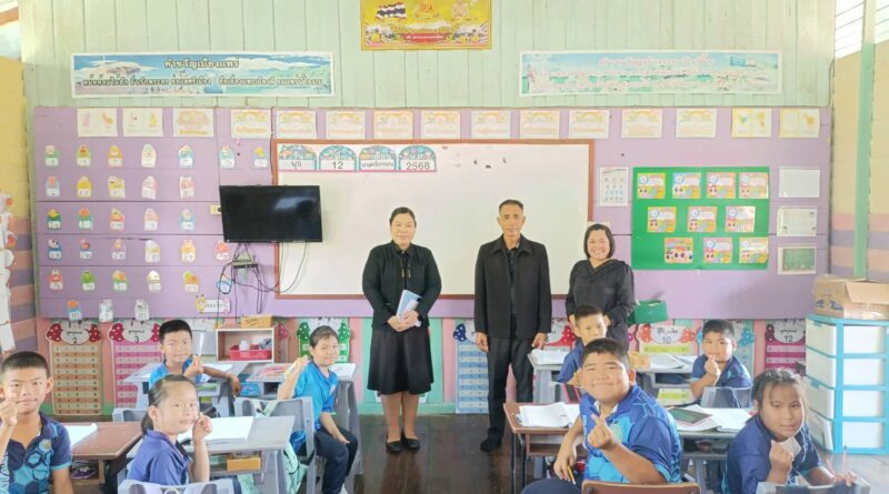 นิเทศ ติดตามเปิดภาคเรียน 2/2568 ของกลุ่มโรงเรียนเวียงโกศัย