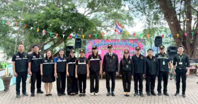 ตรวจการเฝ้าระวังเหตุและสร้างความปลอดภัยในช่วงเทศกาลวันลอยกระทง ประจำปี 2568