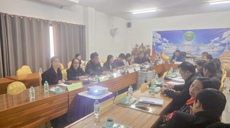 ร่วมประชุมซักซ้อมการจัดการเรียนการสอนสหกรณ์นักเรียนในโรงเรียนตามพระราชดำริสมเด็จพระกนิษฐาธิราชเจ้า กรมสมเด็จพระเทพรัตนราชสุดาฯ