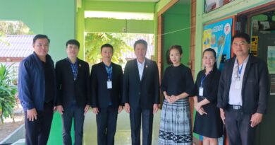 ตรวจเยี่ยมสนามสอบการทดสอบทางการศึกษาระดับชาติขั้นพื้นฐาน(O-NET) ระดับชั้นมัธยมศึกษาปีที่ 3