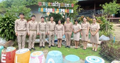 นิเทศ ติดตามและให้กำลังใจสถานศึกษา ในการประเมินคุณภาพการจัดการศึกษาของสถานศึกษาในสังกัด