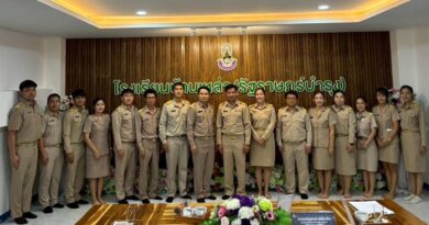 นิเทศ ติดตามและให้กำลังใจสถานศึกษา ในการประเมินคุณภาพการจัดการศึกษาของสถานศึกษาในสังกัด