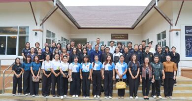 ร่วมกิจกรรม “ชมรมจับมือไว้ แล้วไปด้วยกัน” ของสำนักงาน สกสค. จังหวัดแพร่