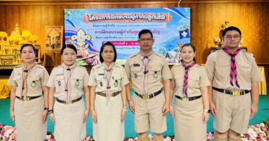 ร่วมเป็นวิทยากร และเข้าการฝึกอบรมผู้กำกับลูกเสือ ขั้นความรู้ทั่วไป (G.I.C.) ผู้กำกับลูกเสือสามัญ ขั้นความรู้เบื้องต้น (B.T.C.)